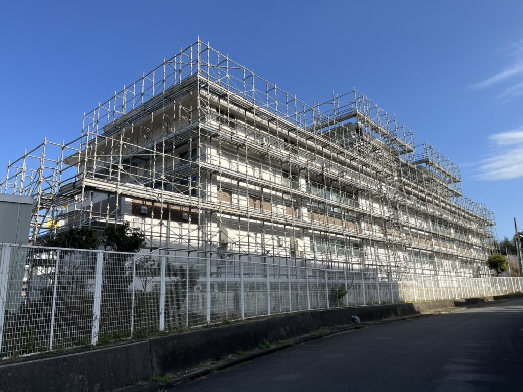 いわき中央警察署西庁舎屋上防水及び外壁改修工事